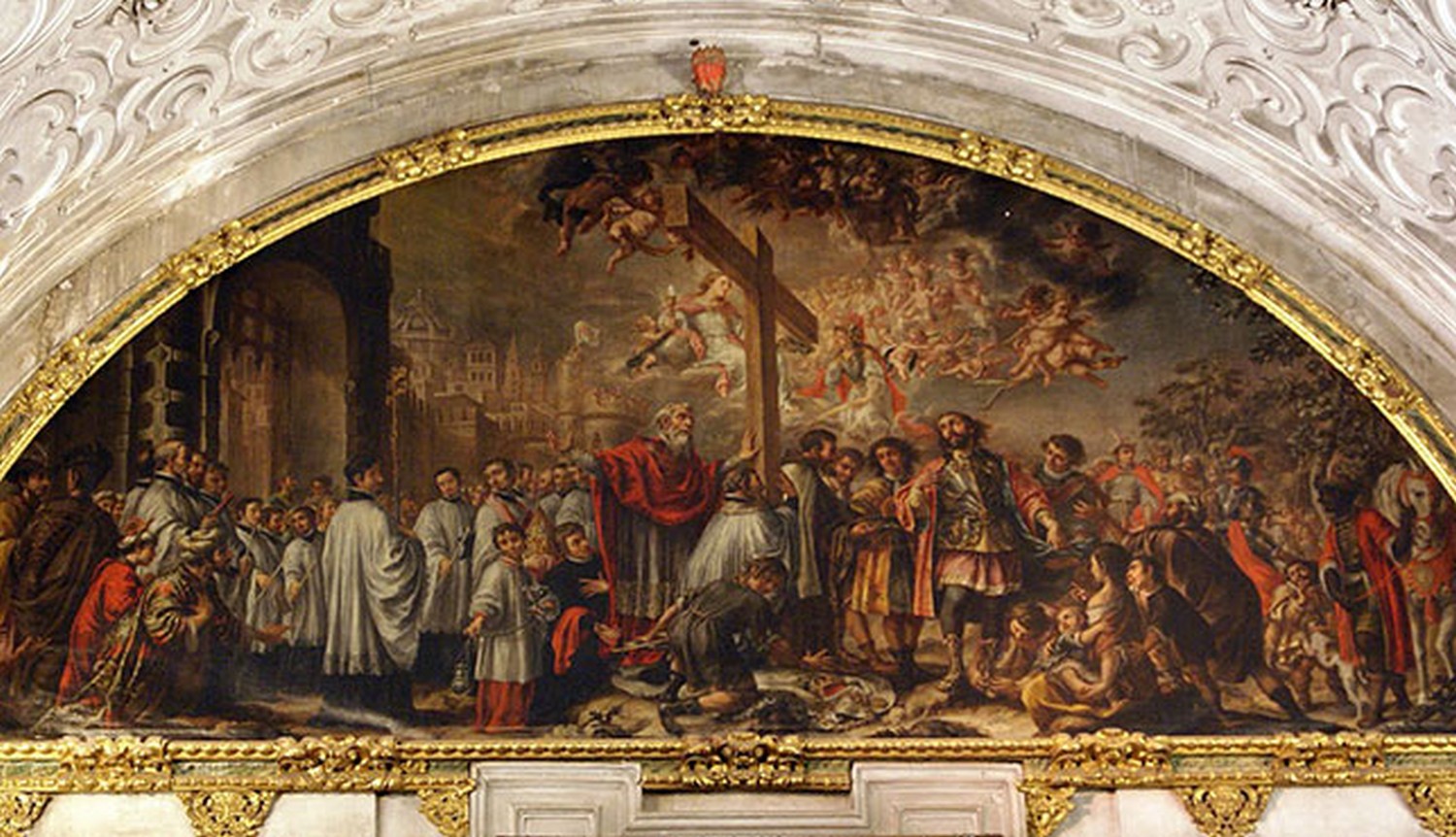 4. Exaltacion Cruz (1) (Hospital Santa Caridad Sevilla, Valdes Leal 1685)