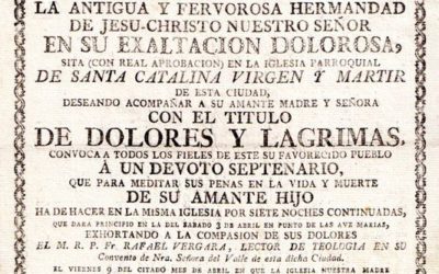 Convocatoria de Septenario (1802)