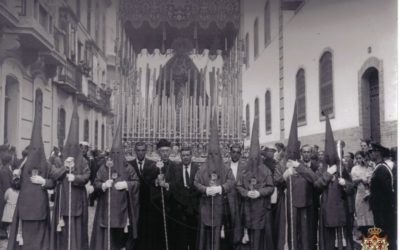 El paso de palio por Gerona (años 40)