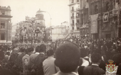 La plaza de San Francisco en el Santo Entierro Magno de 1965