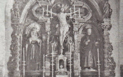 Inédita visión de la capilla a principios del siglo XX