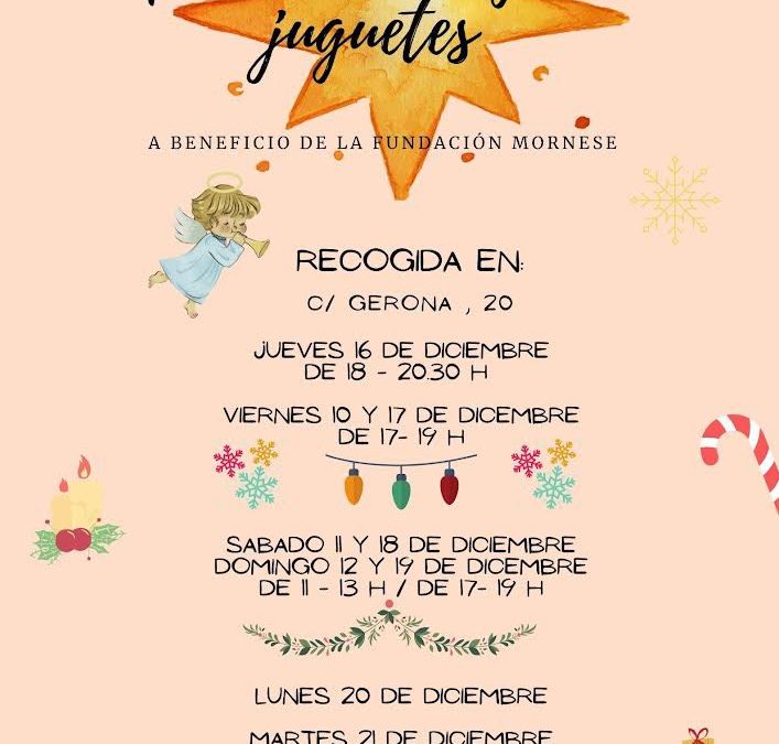 Campaña solidaria de recogida de juguetes de la Juventud de la Hermandad