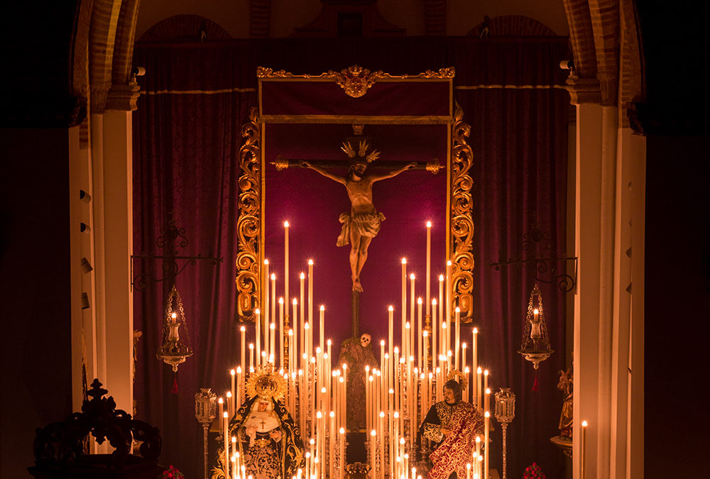 Galería. Altar de Quinario al Santísimo Cristo de la Exaltación