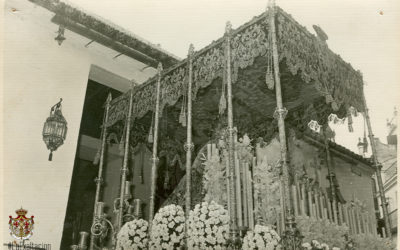 Salida de Nuestra Señora de las Lágrimas en la década de los años 60