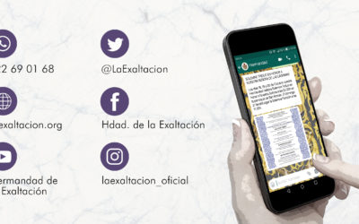 Restituido el servicio de difusión de la Hermandad a través de WhatsApp