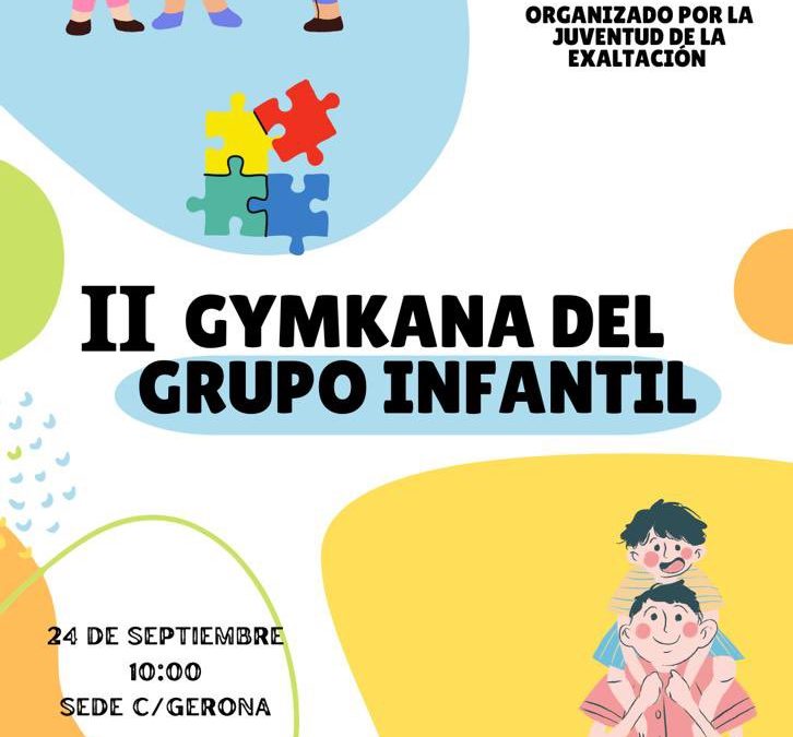 II Gymkana Infantil, organizada por el Grupo Joven