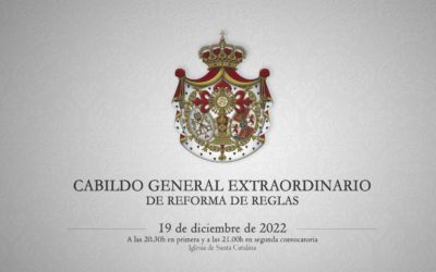 NOTA INFORMATIVA PARA LOS ASISTENTES AL CABILDO EXTRAORDINARIO DE REFORMA DE REGLAS