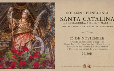 Función Solemne a Santa Catalina de Alejandría