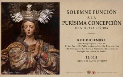 Solemne Función en honor a la Inmaculada Concepción de Nuestra Señora