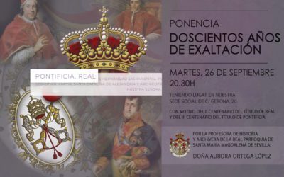 Conferencia «Doscientos Años de Exaltación»