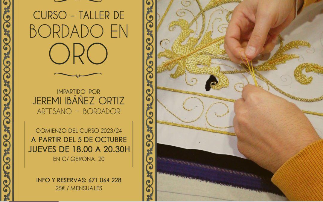 Curso del Taller de Bordados 2023/2024