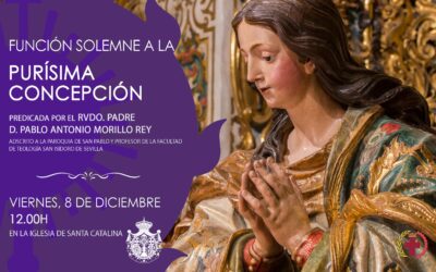 Solemne Función en honor a la Purísima Concepción de Nuestra Señora